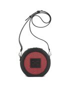 Sac Medoc rouge/noir - 13x13x5.5 cm