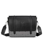 Sac Moulleau noir/blanc - 22x30x9 cm