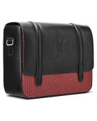 Sac Moulleau rouge/noir - 22x30x9 cm