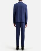 Veste en flanelle bleue