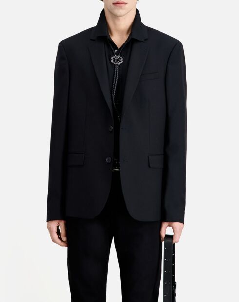 Veste de Costume 100% Laine noire