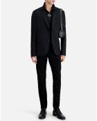 Veste de Costume 100% Laine noire
