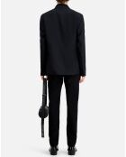 Veste de Costume 100% Laine noire