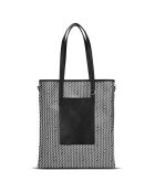 Sac Julien noir/blanc - 38x36 cm
