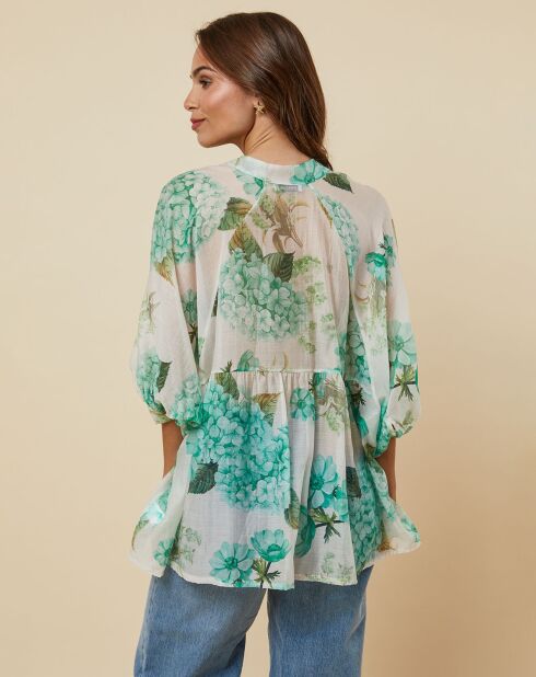 Chemise Gina verte
