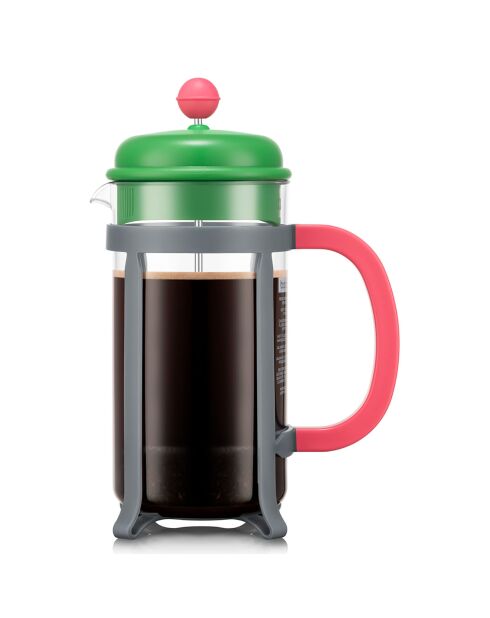 Cafetière à piston Java  multicolore  - 1 L