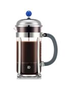 Prensa francesa Chambord gris/cromada - 1 L