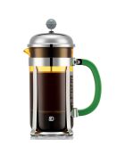Cafetière à piston Chambord bleu/chrome - 1 L