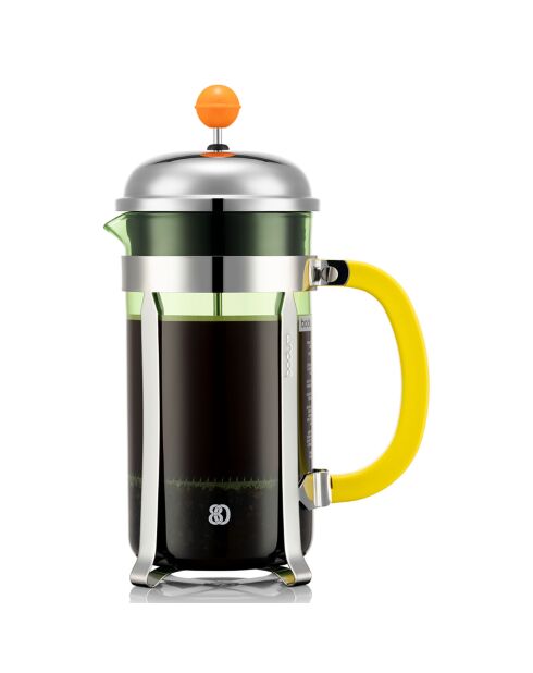 Cafetière à piston Chambord jaune/chrome - 1 L