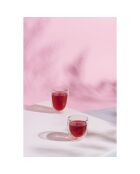 2 Verres double paroi  transparents - 0.25 L