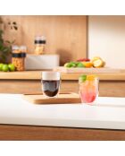 2 Verres double paroi  transparents - 0.35 L