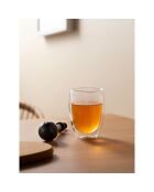 2 Verres double paroi  transparents - 0.35 L