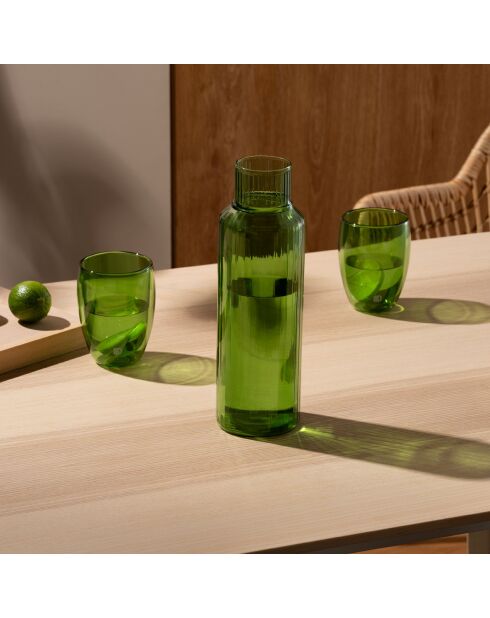 6 Verres Pavina espresso double paroi vert - 0.35 L