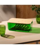 6 Verres Pavina espresso double paroi vert - 0.35 L