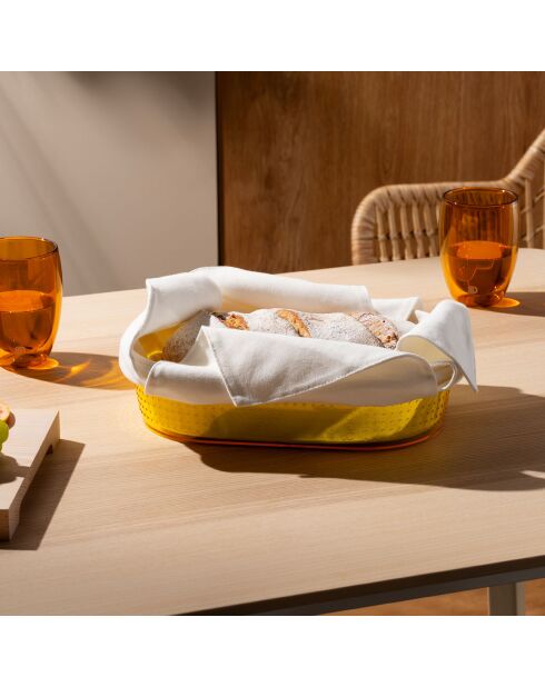 6 Verres Pavina espresso double paroi jaune - 0.35 L