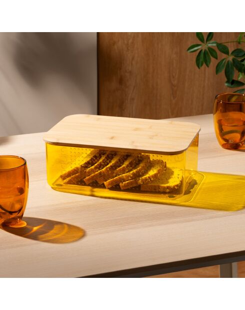 6 Verres Pavina espresso double paroi jaune - 0.35 L