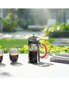 6 Verres Pavina espresso double paroi gris - 0.35 L