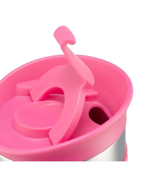 Mug de voyage isotherme en inox double paroi  bubblegum  - 0.35 L