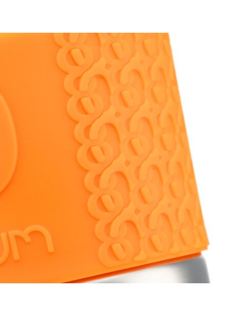 Mug de voyage isotherme en inox double paroi  orange  - 0.35 L