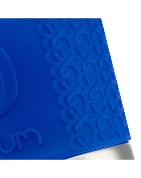 Mug de voyage isotherme en inox double paroi  bleu - 0.35 L