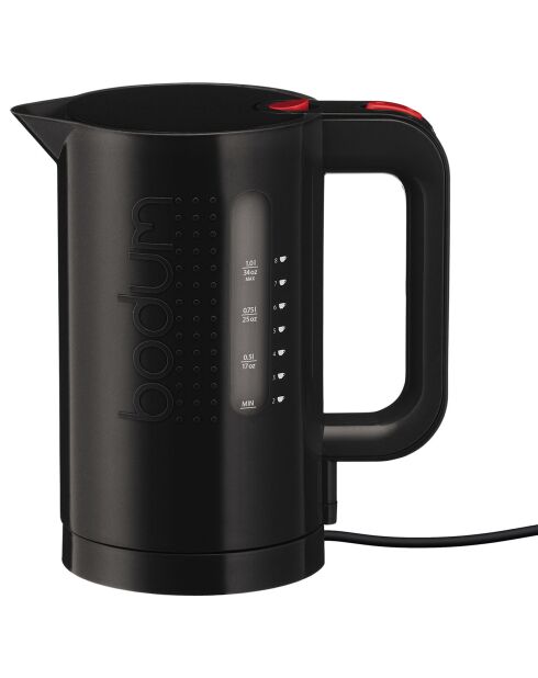 Bouilloire électrique noire - 1 L
