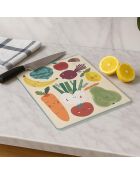 Planche à découper multicolore - 30x40 cm
