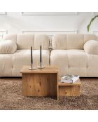 Table basse Harmony atlantic pine - 80x40x40 cm