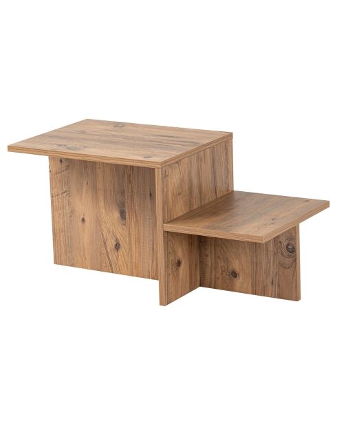Table basse Harmony atlantic pine - 80x40x40 cm