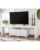 Meuble TV Enclave natural white - 180x50x31.3 cm