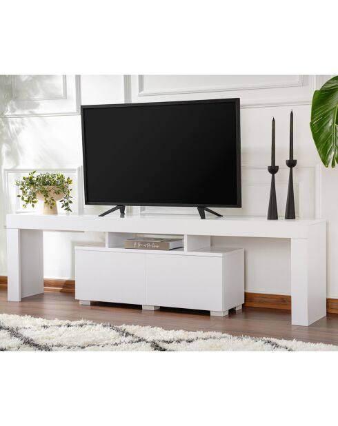 Meuble TV Enclave natural white - 180x50x31.3 cm