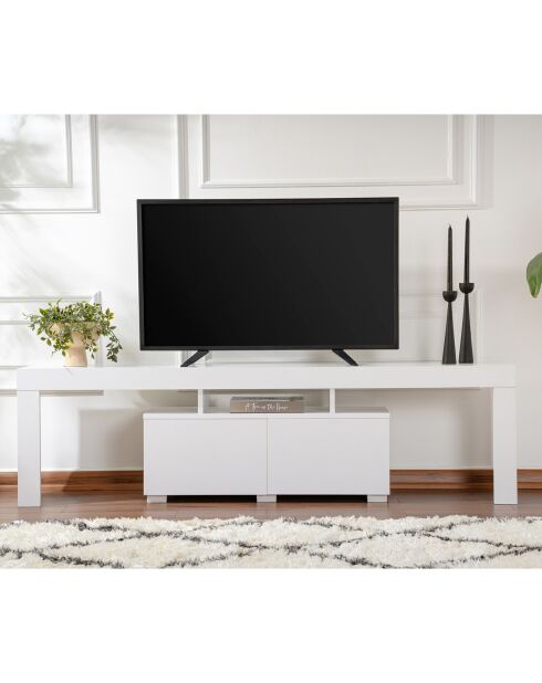 Meuble TV Enclave natural white - 180x50x31.3 cm