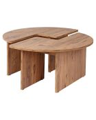Duo de tables basses Moira atlantic pine - 90x41 cm