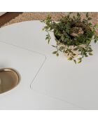 Duo de tables basses Moira natural white - 90x41 cm