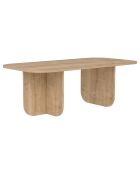 Table basse Becaj sapphire oak - 120x41.4x60 cm