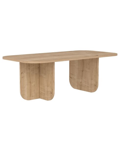 Table basse Becaj sapphire oak - 120x41.4x60 cm