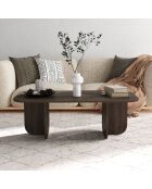Table basse Becaj walnut - 120x41.4x60 cm