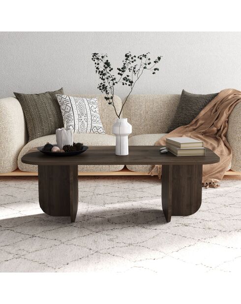 Table basse Becaj walnut - 120x41.4x60 cm