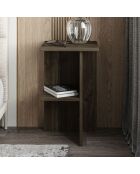 Table de chevet Leray walnut - 36x60x36 cm