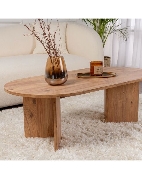 Table basse Sable atlantic pine - 119x40x60 cm
