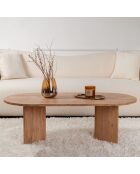 Table basse Sable atlantic pine - 119x40x60 cm