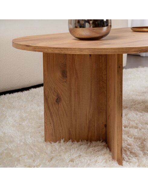 Table basse Sable atlantic pine - 119x40x60 cm