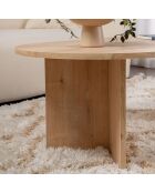 Table basse Sable sapphire oak - 119x40x60 cm