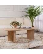 Table basse Sable sapphire oak - 119x40x60 cm