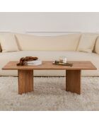 Table basse Sabin atlantic pine - 119x40x60 cm