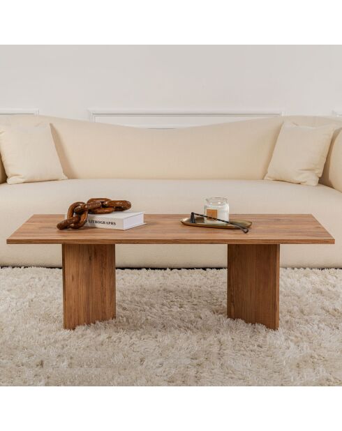 Table basse Sabin atlantic pine - 119x40x60 cm