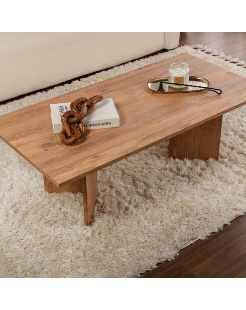 Table basse Sabin atlantic pine - 119x40x60 cm