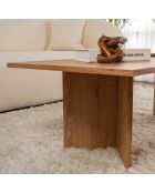 Table basse Sabin atlantic pine - 119x40x60 cm