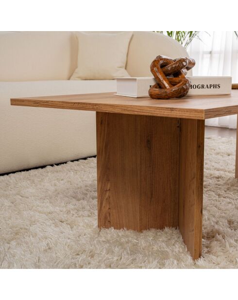 Table basse Sabin atlantic pine - 119x40x60 cm