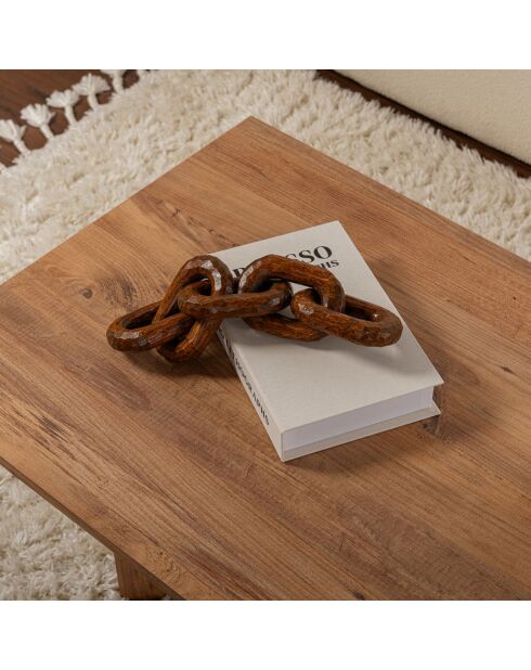 Table basse Sabin atlantic pine - 119x40x60 cm