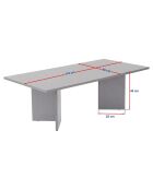 Table basse Sabin atlantic pine - 119x40x60 cm